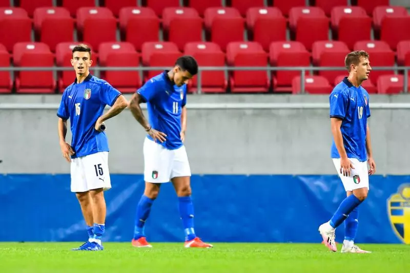 ناکامی تیم ملی ایتالیا این بار برای تیم زیر 21 سال تکرار شد