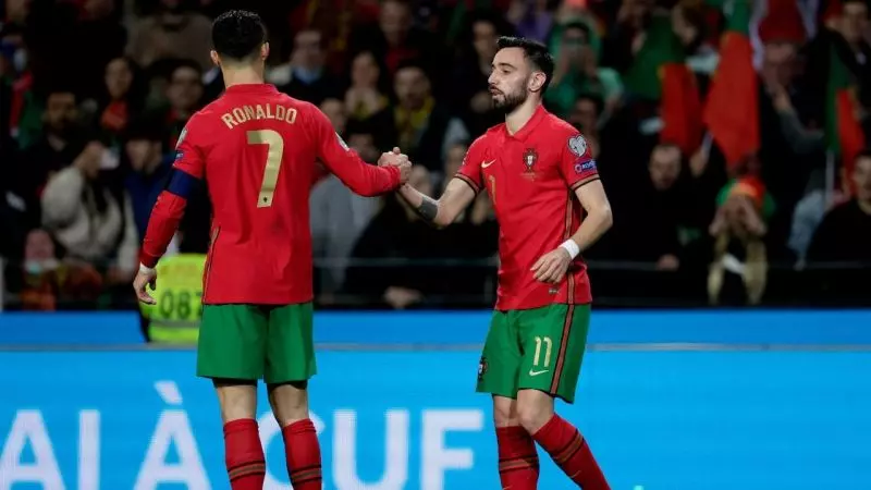 با دبل ستاره منچستریونایتد پرتغال راهی جام جهانی شد؛ یاران زلاتان به قطر نرسیدند