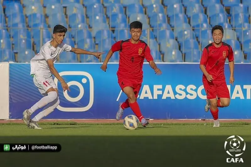 گزارش تصویری/ تیم ملی نوجوانان ایران ۲ - تیم ملی نوجوانان قرقیزستان صفر