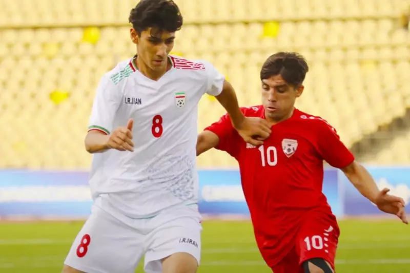 تیم ملی نوجوانان ایران مقابل افغانستان به پیروزی رسید
