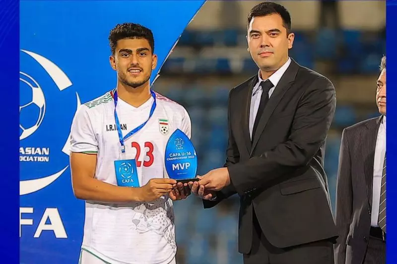 ایران قهرمان رقابت‌های زیر ۱۶ سال کافا/ نوجوان ایرانی بهترین بازیکن شد