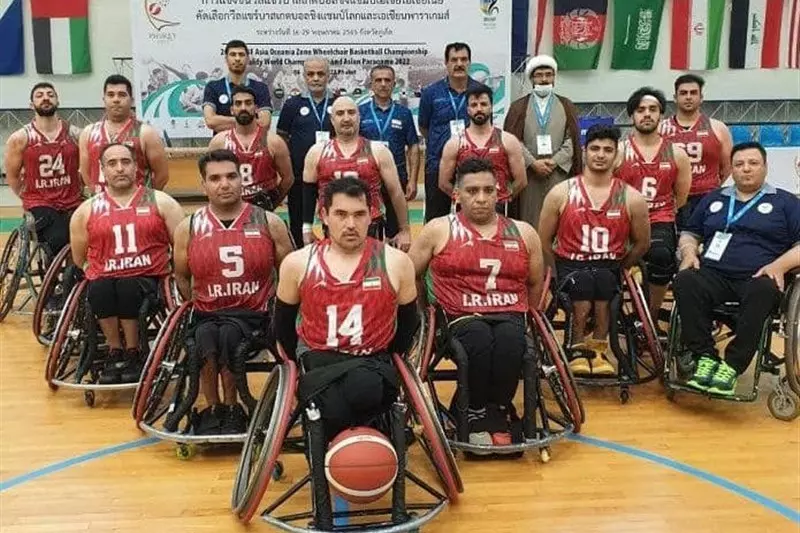 بسکتبال با ویلچر آسیا - اقیانوسیه| پیروزی درخشان مردان ایران مقابل نایب قهرمان پارالمپیک
