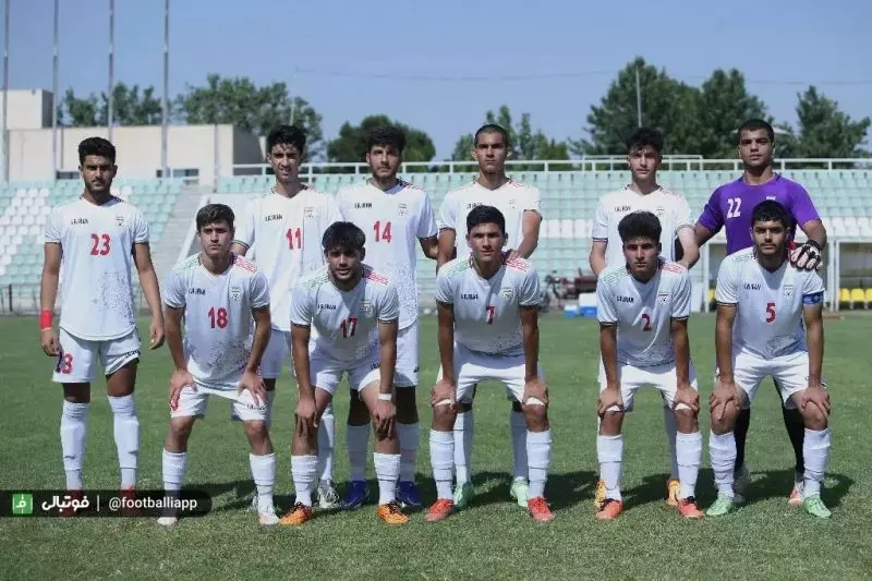 برتری تیم ملی نوجوانان ایران در دیدار تدارکاتی
