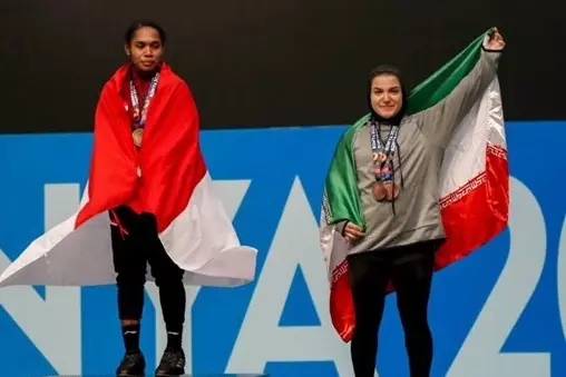 بازی‌های کشورهای اسلامی| بسامی به مدال برنز مجموع دسته ۵۵ کیلوگرم دست یافت