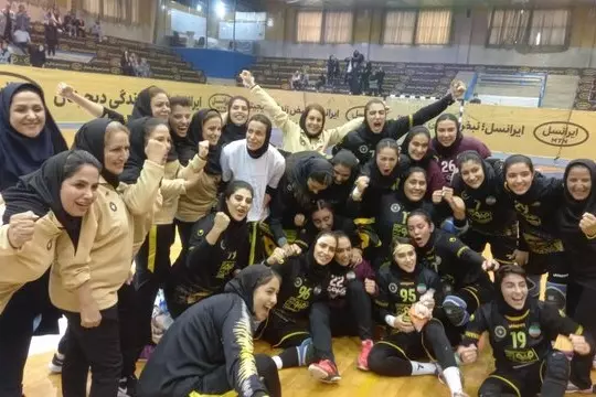 فولاد مبارکه سپاهان تنها نماینده هندبال زنان ایران