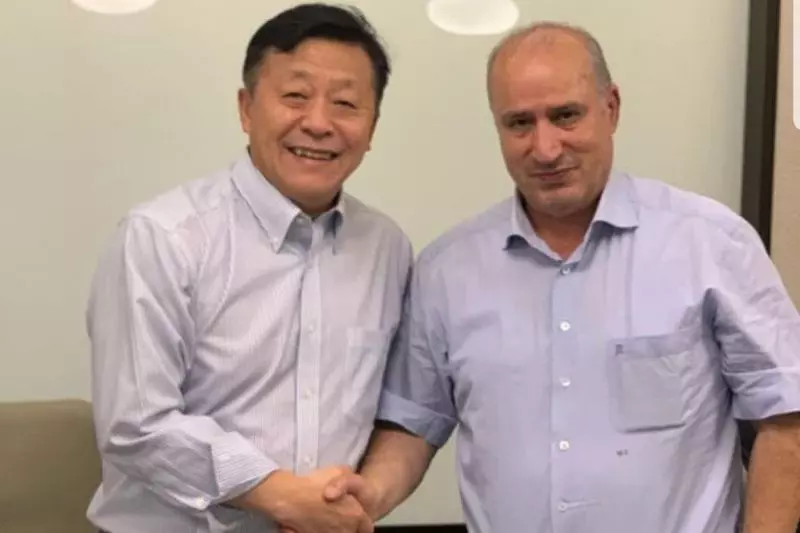 دیدار تاج با رئیس فدراسیون فوتبال چین