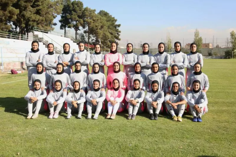 گزارش تصویری از تمرینات تیم ملی فوتبال بانوان