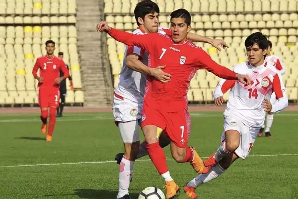 پیروزی تیم فوتبال جوانان ایران برابر پدیده غرب