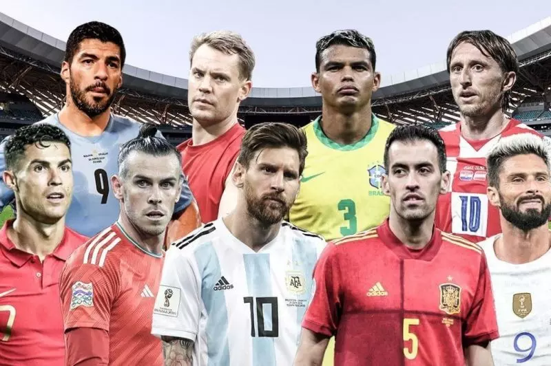 9 ستاره‌ای که احتمالا آخرین جام جهانی خود را تجربه می‌کنند(طرح)