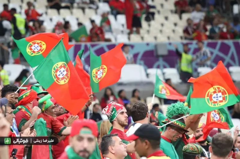 گزارش تصویری اختصاص/ حواشی بازی تیمهای ملی اروگوئه و پرتغال