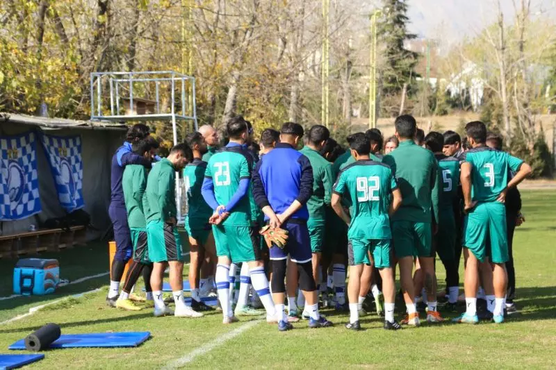 گزارش تصویری از تمرین امروز تیم استقلال در 8 آذر