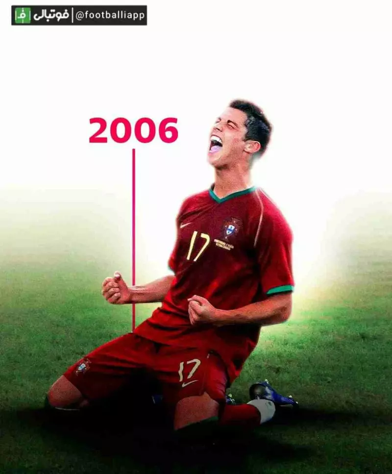 کریستیانو رونالدو، از جام جهانی ۲۰۰۶ آلمان تا جام جهانی ۲۰۲۲ قطر+ تصاویر