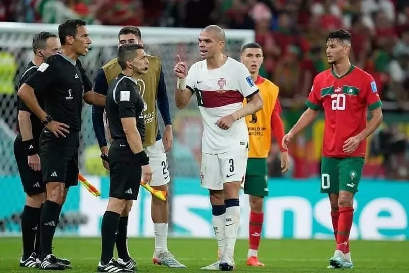 حرف‌های تند په په علیه داور آرژانتینی بازی پرتغال - مراکش: جام را همین الان به آرژانتین بدهند!