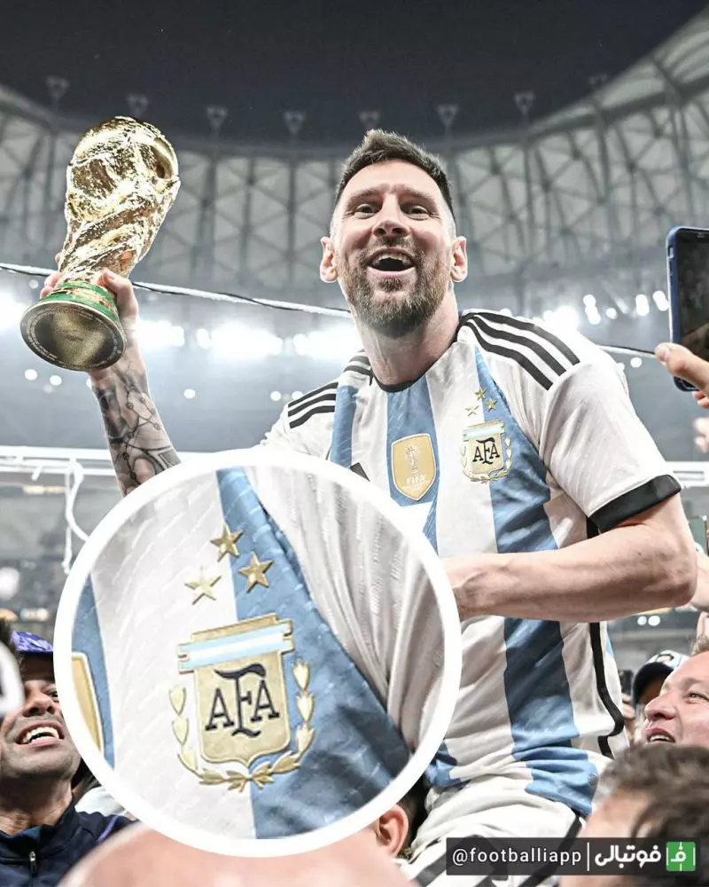 رونمایی از پیراهن جدید آلبی سلسته با ستاره سوم در جشن قهرمانی تیم ملی آرژانتین/ آدیداس در دوحه مچ نایکی را خواباند!