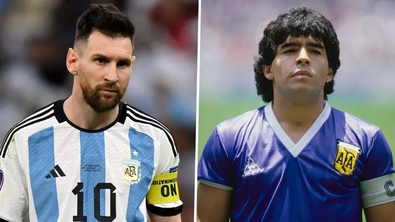 واکنش اسطوره آرژانتینی به مقایسه مسی و مارادونا