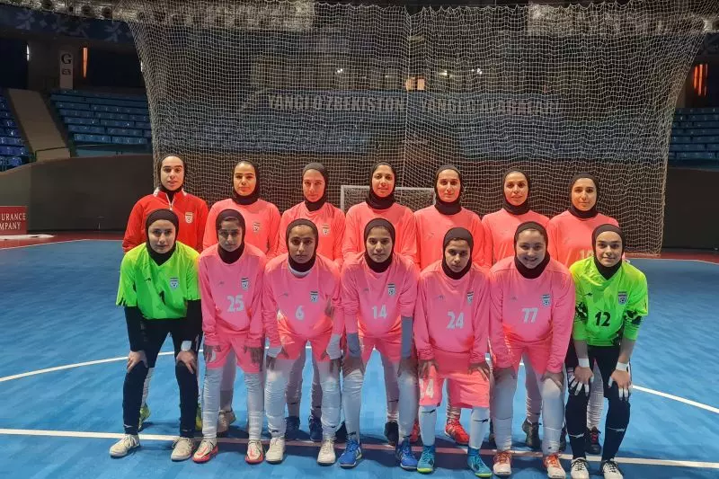 برگزاری تمرین تیم ملی فوتسال ایران پیش از دیدار برابر قرقیزستان