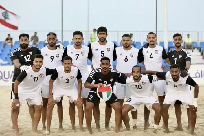 برنامه های تیم ملی فوتبال ساحلی امارات در راه آماده سازی برای جام جهانی 2023
