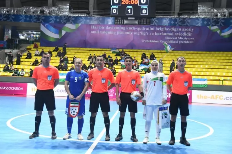 گزارش تصویری از مصاف تیم‌های ملی فوتسال بانوان ایران و ازبکستان