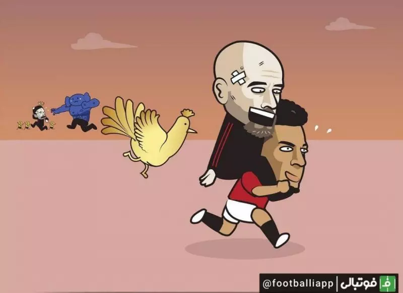 کاریکاتور/ بازگشت سانچو به ترکیب منچستر با زدن گل تساوی در دیدار دیشب مقابل لیدز یونایتد