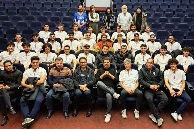 برنامه متنوع برای تیم فوتبال جوانان ایران
