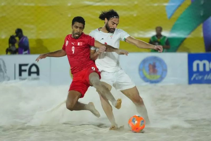 گزارش تصویری/ دیدار تیمهای ملی فوتبال ساحلی ایران و بحرین
