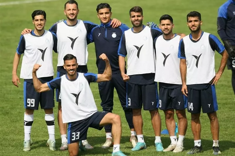 برگزاری اولین تمرین استقلال در سال جدید در غیاب 6 بازیکن