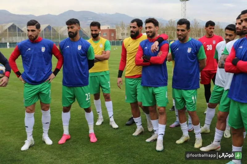 گزارش تصویری/ تمرین تیم ملی ایران، یکشنبه 6 فروردین 1402