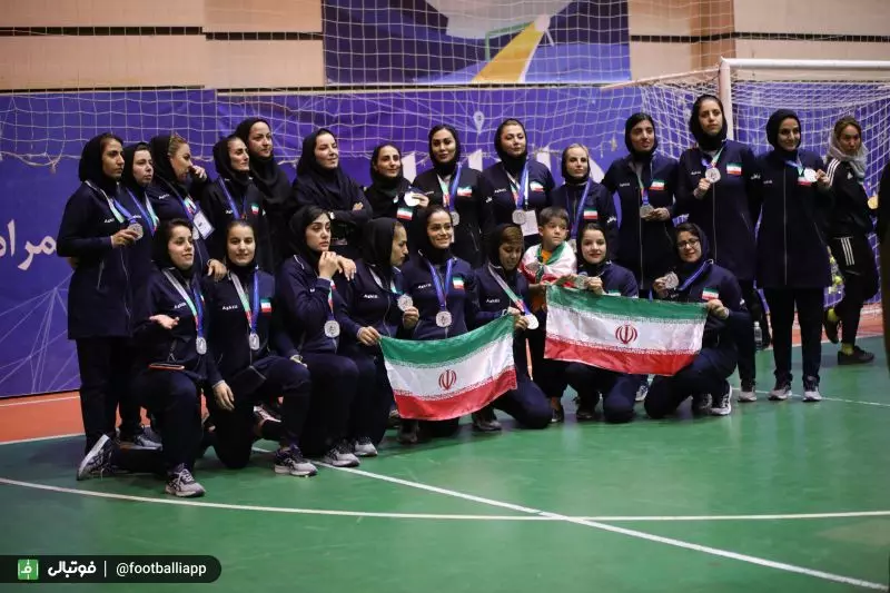 تیم ملی فوتسال زنان ناشنوایان ایران نایب قهرمان مسابقات فوتسال آسیا