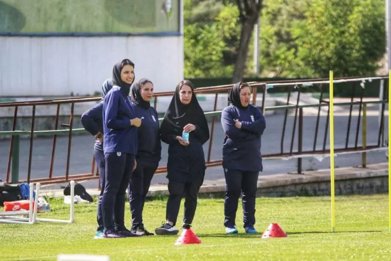 گزارش تصویری/ تمرین تیم ملی بانوان جوانان، چهارشنبه 3 خرداد