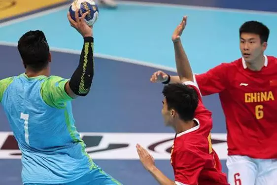 پیروزی نماینده هندبال ایران مقابل چین