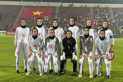 شکست تیم ملی جوانان بانوان ایران مقابل ویتنام