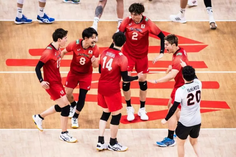 صعود ژاپن به جمع 4 تیم برتر والیبال جهان