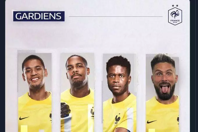 شوخی صفحه تیم ملی فرانسه با ژیرو