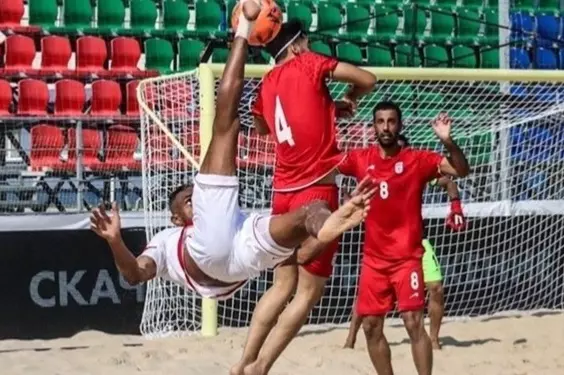تیم ملی فوتبال ساحلی ایران برای بار سوم از سنگال شکست خورد