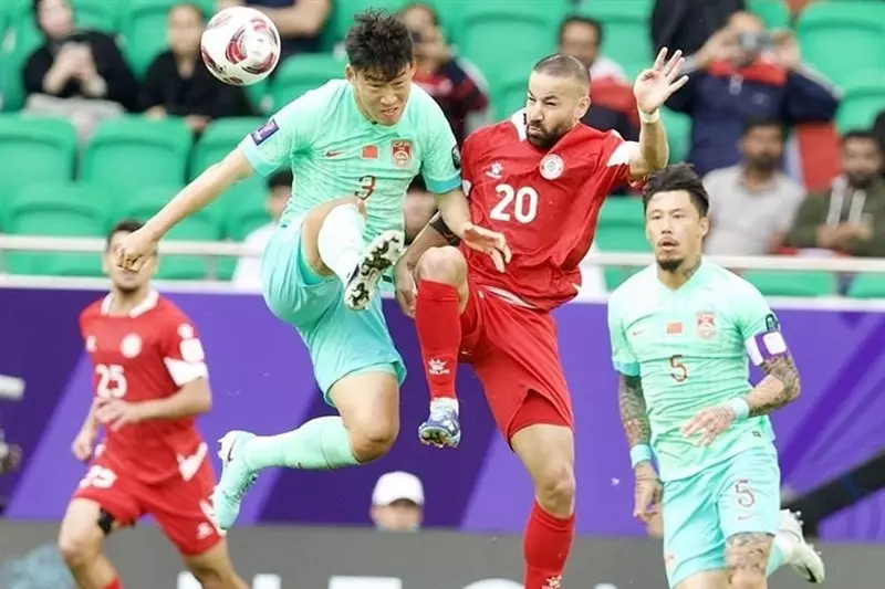 جام ملت‌های آسیا| دیدار لبنان - چین برنده‌ای نداشت