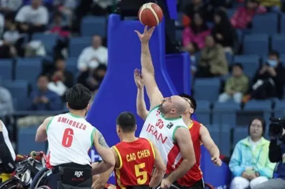 بسکتبال با ویلچر ایران با غلبه بر ژاپن در آستانه کسب سهمیه پارالمپیک قرار گرفت