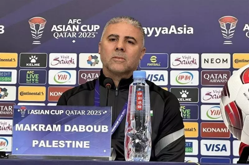 سرمربی فلسطین: حضور در یک هشتم نهایی ما را شگفت زده کرد/ به بازیکنانم افتخار می‌کنم