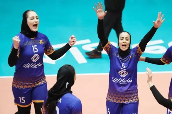 لیگ برتر والیبال بانوان| ذوب‌آهن فاتح دربی اصفهان، سایپا در صدر ماند