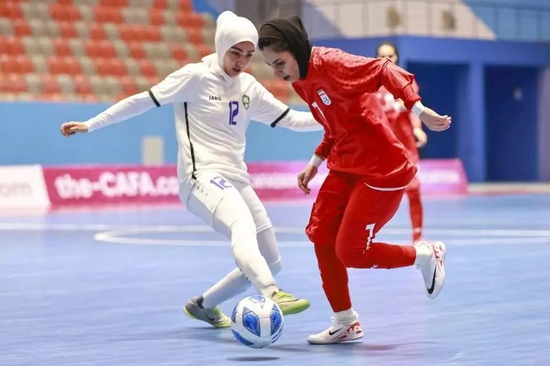 گزارش تصویری/ دیدار تیم های ملی فوتسال بانوان ایران و‌ازبکستان