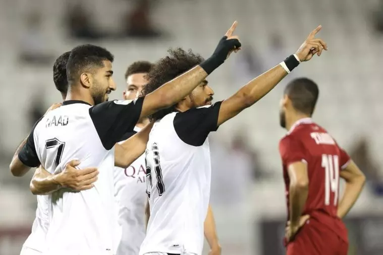 لیگ ستارگان قطر| پیروزی السد مقابل اف سی قطر/ حضور 90 دقیقه‌ای حزباوی