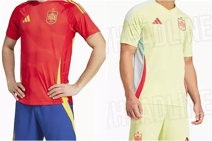 عکس؛ پیراهن اول و دوم تیم ملی اسپانیا در یورو 2024 لو رفت