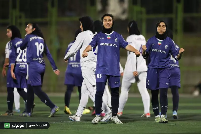 گزارش تصویری/ هفته شانزدهم لیگ برتر فوتبال زنان؛ پیکان تهران سه - آوا تهران یک