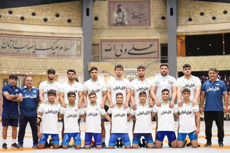 قهرمانی با اقتدار تیم منتخب کشتی فرنگی جوانان ایران در جام قهرمانان ترکیه