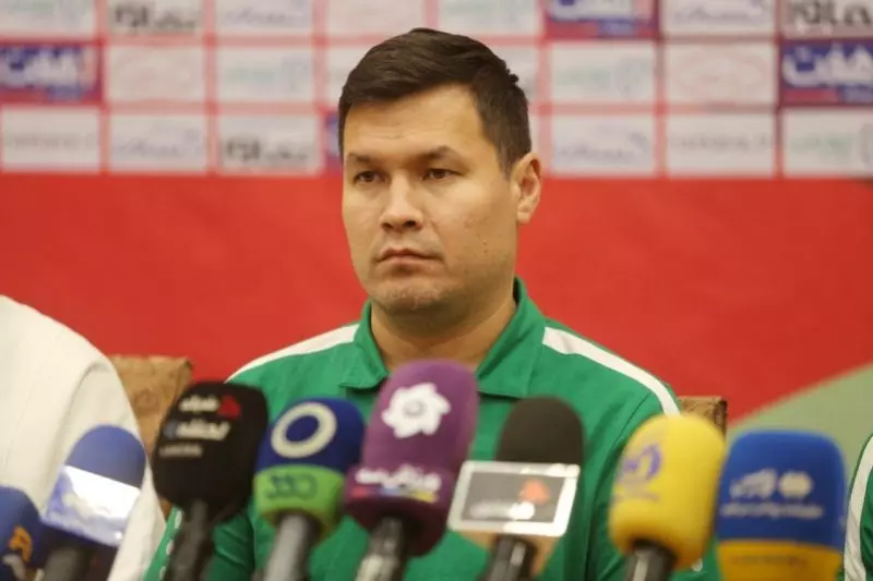 سرمربی ترکمنستان: ایران تیمی قدرتمند است/ سعی می‌کنیم برای آن‌ها درسرساز شویم