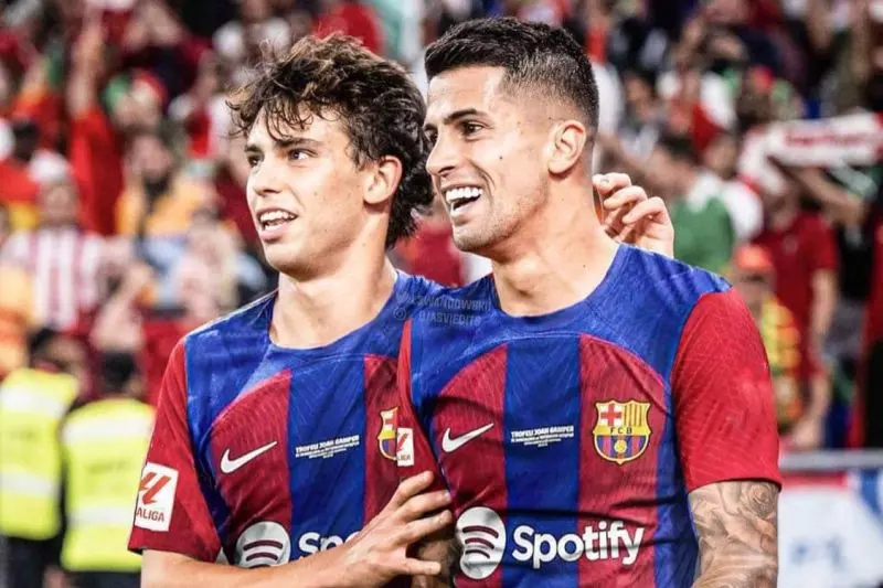 بارسلونا چه برنامه‌ای برای بازیکنان پرتغالی خود دارد؟
