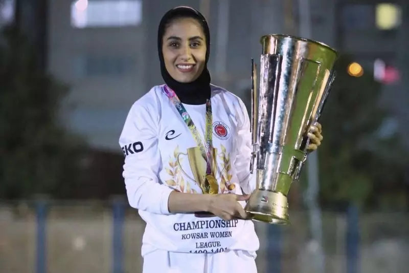 پر افتخارترین بازیکن فوتبال زنان ایران؛ شماره یازده با یازده قهرمانی