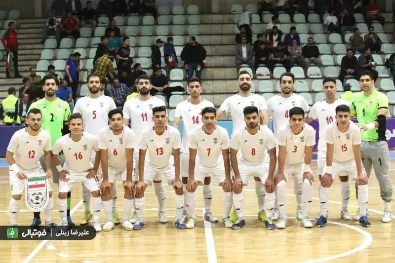 صعود یک پله‌ای تیم ملی فوتسال ایران در رده‌بندی جهانی