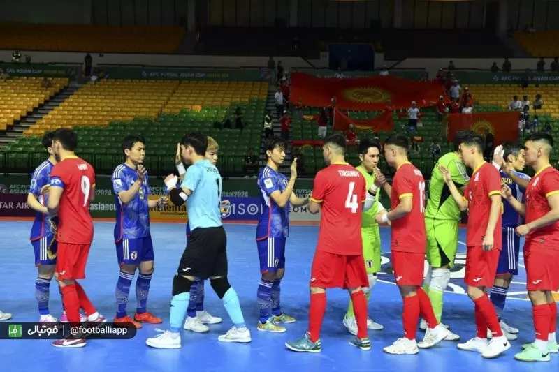 گزارش تصویری/ دیدار تیم‌های ملی ژاپن و قرقیزستان (جام ملت‌های فوتسال آسیا)
