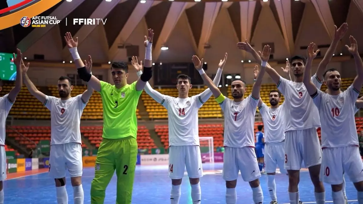 برتری تیم ملی فوتسال برابر کویت از زاویه ایی دیگر