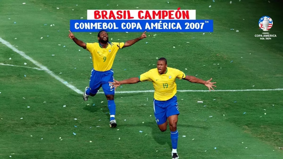 مرور قهرمانی مقتدرانه برزیل در کوپا آمریکا ۲۰۰۷